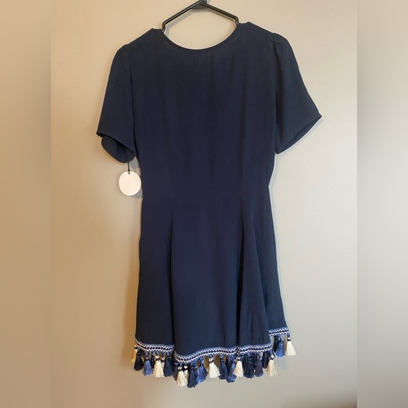 NWT Revolve Tularosa Tallulah Navy Blue Tassel
Keyhole Dress Size S - Picture 8 of 12